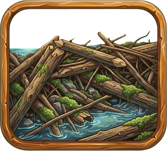 Wooden Dam